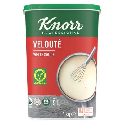 Padažas baltasis Veloute, KNORR professional, 1 L